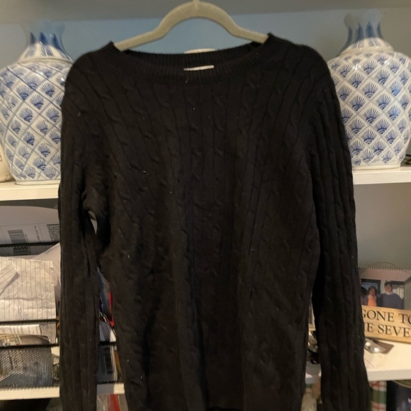 Vineyard Vines Black Cashmere Sweater - Picture 2 of 4